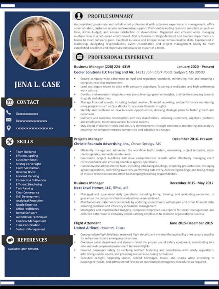 professional resume guide showing ATS friendly resume structure